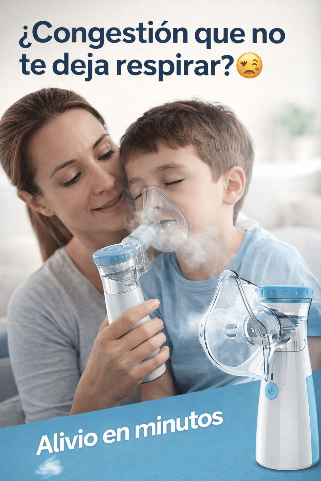 Nebulizador Para Ninos Y Adultos